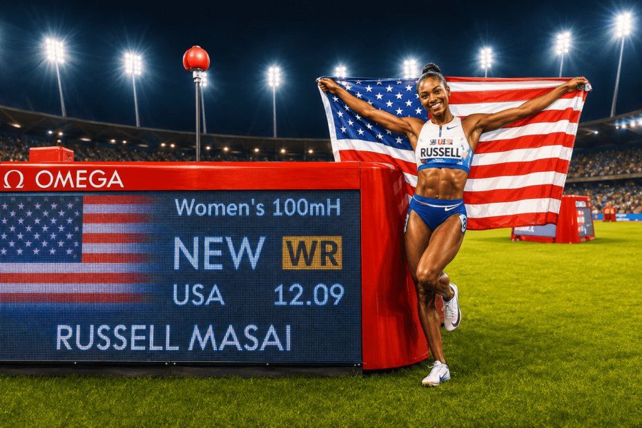 Diamond-League-Zurigo-Russell-Masai-record